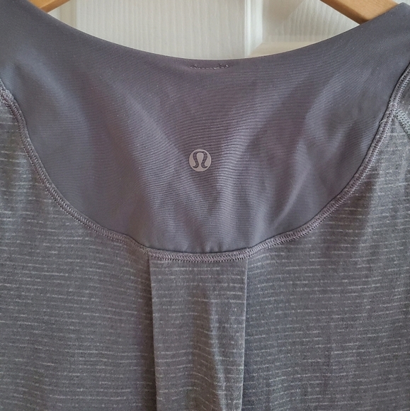 Lululemon Turn It Up Long Sleeve Top Heathered Slate 4 - Picture 11 of 12